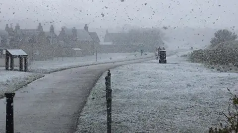 Brian Ashman Snow in Nairn