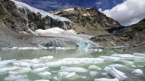 Getty Images Scientists from the Intergovernmental Panel on Climate Change met in Switzerland where glaciers are melting