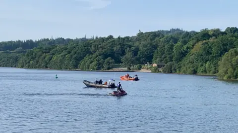 BBC Search on loch Lomond