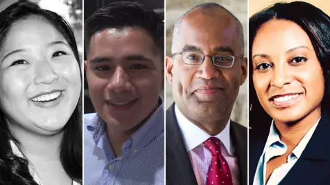 BBC Annamarie Rienzi, Francis ____, Ron Christie, Jennifer Carroll Foy