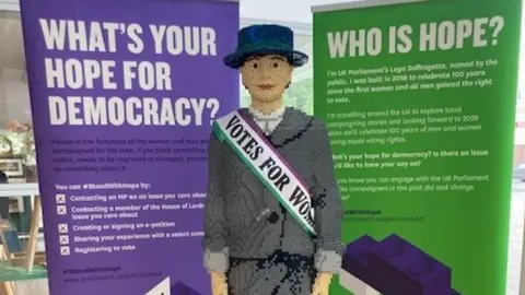 Hope the Suffragette model