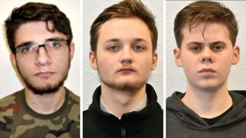 Met Police and PA Teens Jacek Tchorzewski, Michal Szewczuk and Oskar Dunn-Koczorowski