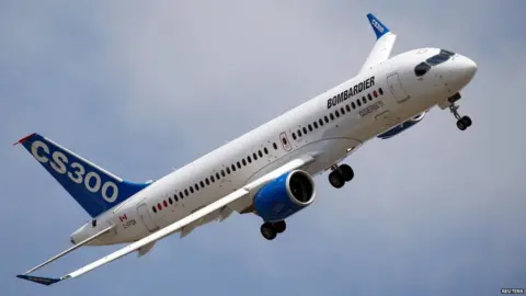 Reuters Bombardier C-series