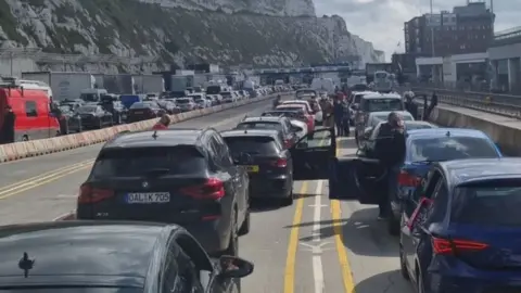 Suleman Qureshi Queues at Dover