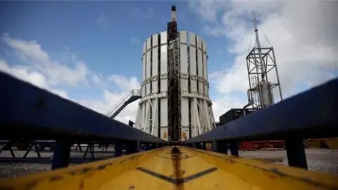 Getty Images Cuadrilla fracking site