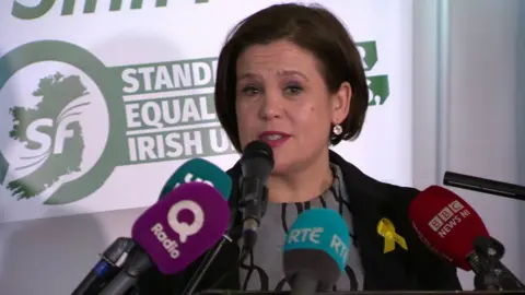 BBC Mary Lou McDonald was confirmed as the nominee for Sinn Féin president on Saturday