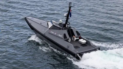 Royal Navy MAdfox boat