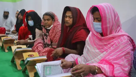 Abu Sufiyan Jewel Students at the Dawatul Koran Third Sex Madrassa