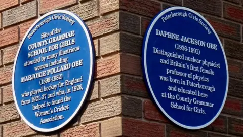 Peterborough Civic Society Blue plaques Peterborough