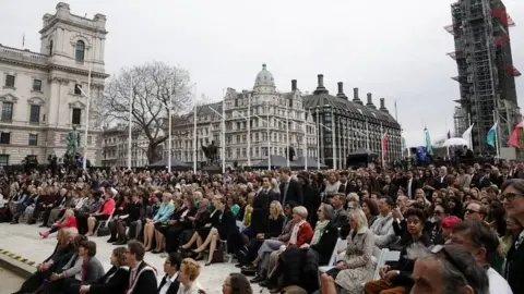 Getty Images Statue unveiling