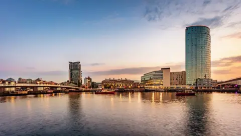 Mlenny/Getty Images The River Lagan in Belfast