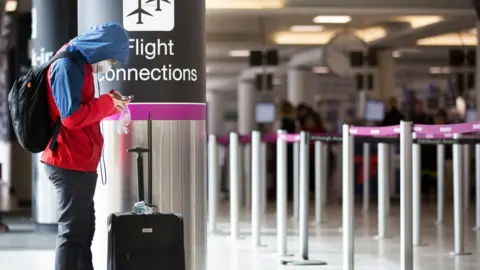 PA Media Edinburgh Airport