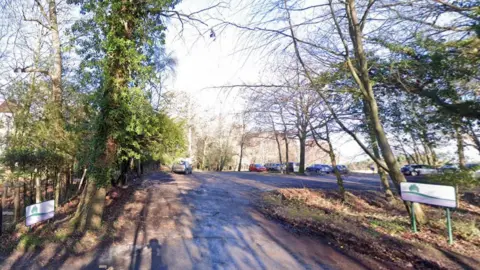 Google Ashdown Forest visitor centre car park