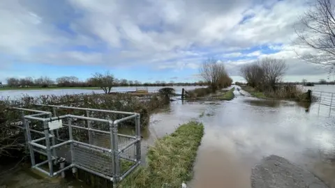 BBC Flooding across the Somerset Levels