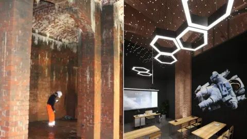 Sherwood Observatory The underground reservoir