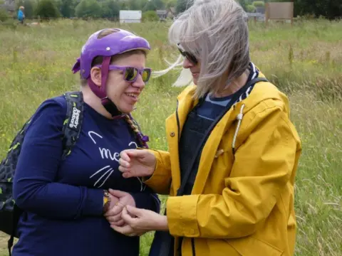 Alamy Amy and her mum