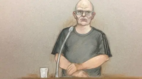 Julia Quenzler Russell Bishop in the witness stand