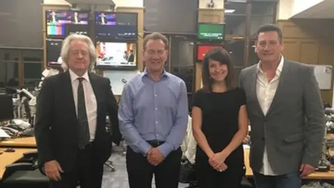 A C Grayling, Michael Portillo, Liz Kendall and Tony Hadley