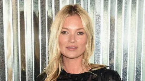 Getty Images Kate Moss at an event this year