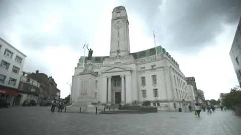 BBC Luton town hall