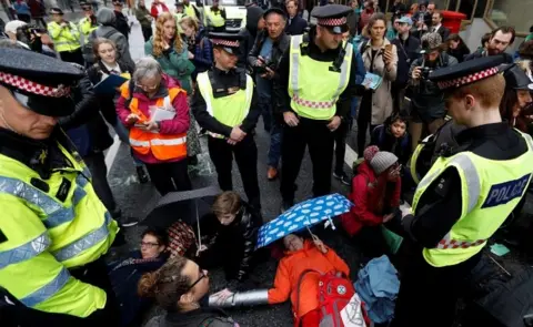 Reuters Demonstrators