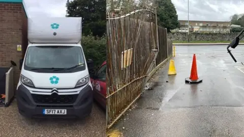 Heart of Kent Hospice Heart of Hospice van stolen from Aylesford site