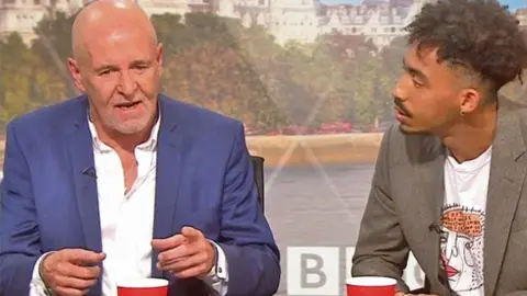 BBC Danny Lockwood and Jordan Stephens of Rizzle Kicks on BBC Politics Live