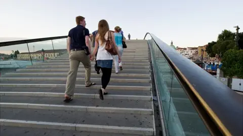 Getty Images Pedestrians on Constitution Bridge, 18 Jul 11