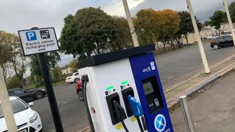 BBC charging point Scotland