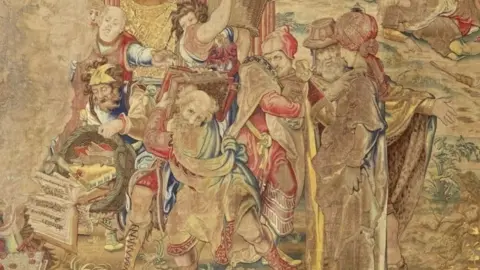 The Auckland Project King Henry VIII tapestry