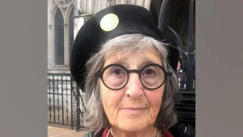 BBC Retired teacher Gaie Delap, from Bristol,