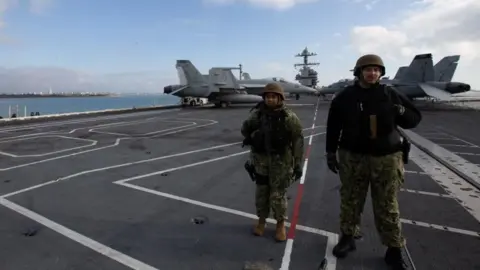 U.S. Department of Defense USS Gerald R Ford aircraft carrier