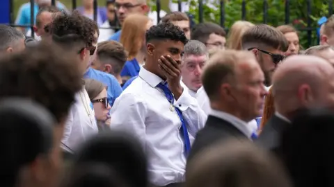 PA Media Mourners Kyrees