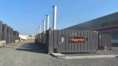 Aggreko Aggreko power equipment