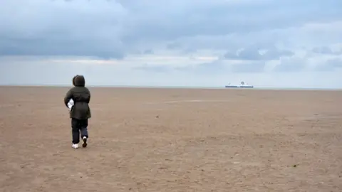 Azis on the beach in France