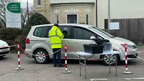 BBC Surge testing in Diss