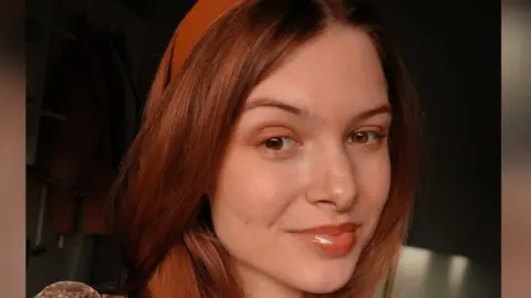 Grace Spicer Grace Spicer, aged 21, looks at camera