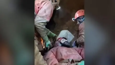 Caver rescue