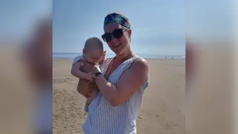 Katie Jones Katie Jones and baby George