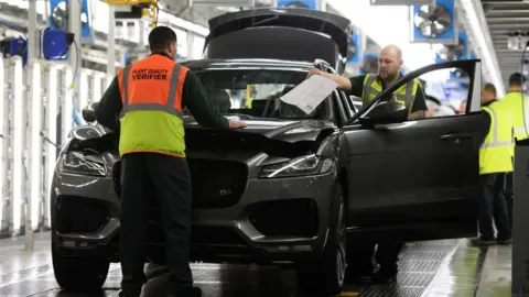 Getty Images JLR plant in Solihull