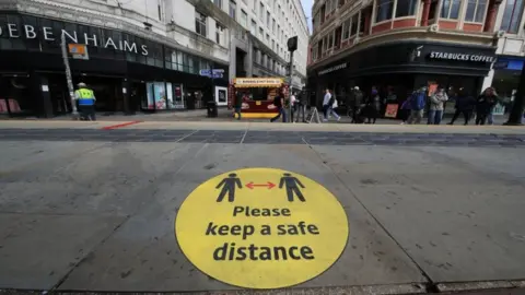 PA Media Manchester city centre