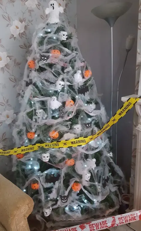 Lisa Miller Halloween tree