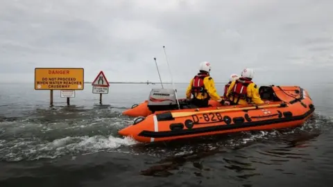 RNLI Seahouses Seahouses RNLI at Holy Island (file photo)