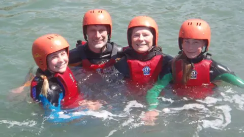 Family photo Chris left, Sam right