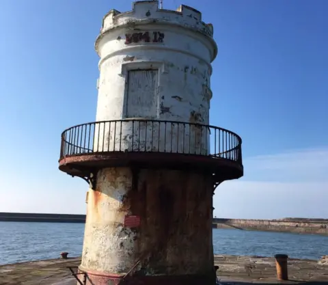 Whitehaven Harbour Commissioner The north lighthouse