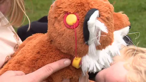 BBC Cuddly toy with brain shunt