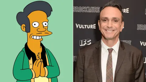 Alamy / Getty Apu and Hank Azaria