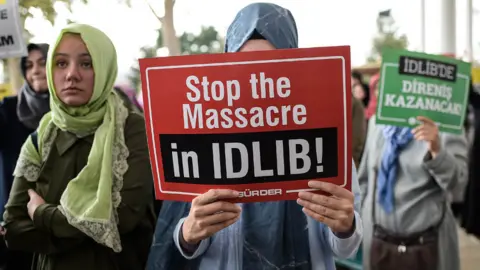 Getty Images Protest in Istanbul