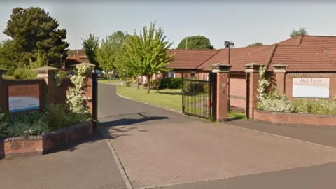 Google Hill View nursing home in Clydebank