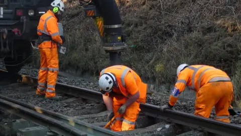 Network Rail rail engineers